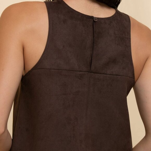 Faux Suede Tank Top - Picture 5 of 6